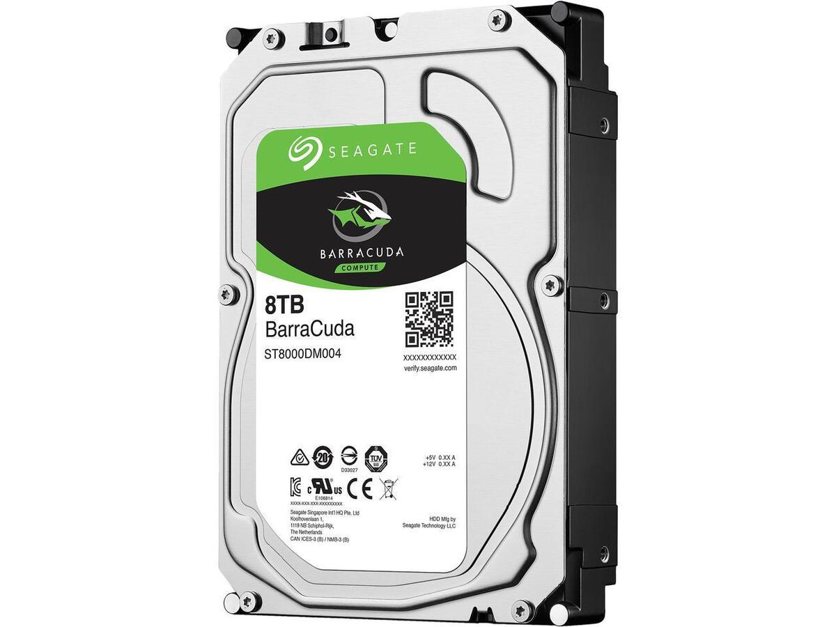 Seagate 8TB BarraCuda SATA III 3.5 5400 rpm Internal