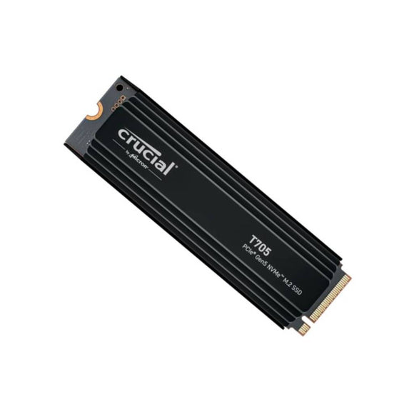 Crucial T705 1TB Gen5 NVMe Internal SSD Heatsink