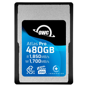 480GB OWC Atlas Pro CFexpress 4.0 Type A memory card