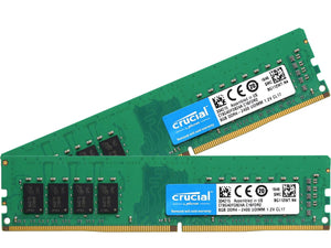 Crucial 16GB DDR4-2400 DR x8 SODIMM