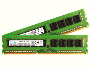 Samsung 16GB (2x 8GB) DDR3-1600 PC3-12800 1.5V DR x8 ECC 240-pin EUDIMM RAM Kit