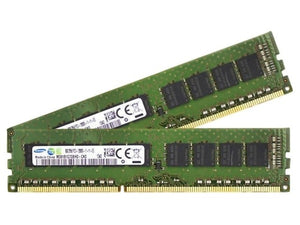 Samsung 16GB (2x 8GB) DDR3L-1600 PC3L-12800 1.35V / 1.5V DR x8 ECC 240-pin EUDIMM RAM Kit