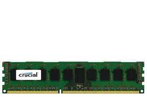 Crucial 8GB (1x 8GB) CL13 DDR3L-1866 PC3L-14900 1.35V / 1.5V DR x8 ECC 240-pin EUDIMM RAM Module