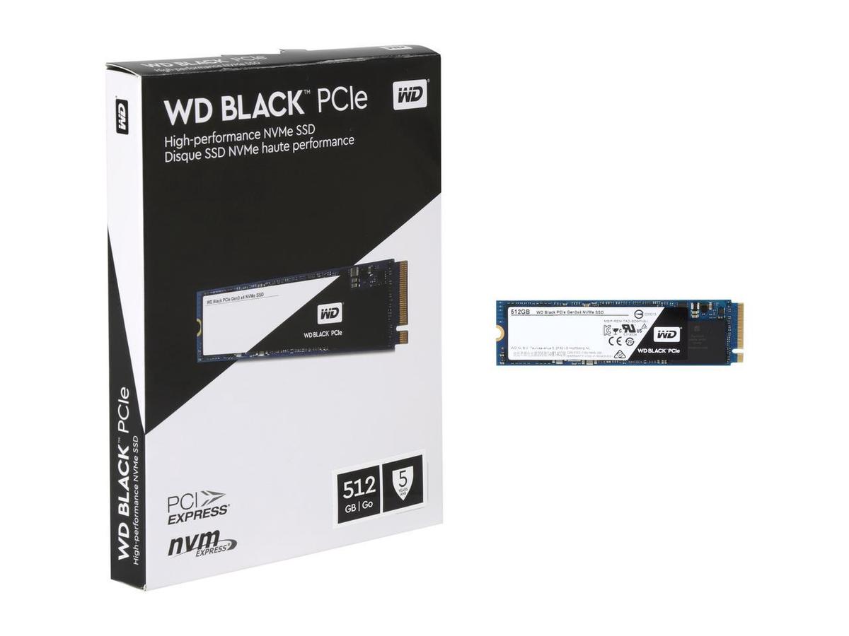 Wd black clearance 512gb performance ssd